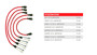 Imagen de JGO CABLES BUJIA VW AGUA . . .86 GOL 1.6/AMAZON/PASSAT/